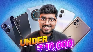 Top 5 Best Smartphones Under ₹10000 Budget ⚡️ [upl. by Abigale]