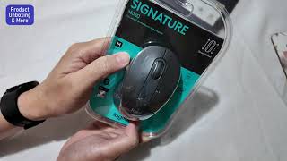 Logitech Signature M650 Wireless Mouse unboxing and test [upl. by Wampler]