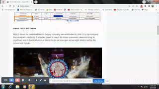 check electricity bill online fescolesco bill checkfesco billhow to check billqayyumpardesi5085 [upl. by Suh855]