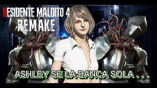 RESIDENT EVIL 4 REMAKE 13  ASHELEY CONTRA TODOS [upl. by Lundeen]