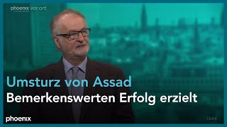 Prof Andreas Dittman zum Sturz von Assad am 091224 [upl. by Elocel57]