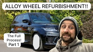 Alloy wheel refurbishment The full story Part 1 [upl. by Ania]