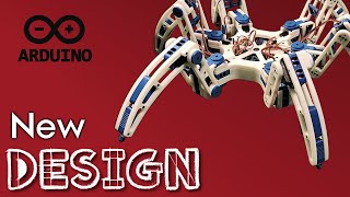 I Redesigned My Hexapod In Fusion 360 [upl. by Anisah]