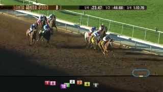 Santa Maria Stakes Gr II Calbred winner  Saturday February 14 2015 HD [upl. by Peednus352]