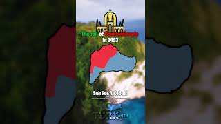 The fall of Constantinople in 1453 NO HATE history mapper country europe mapping shorts [upl. by Humphrey]