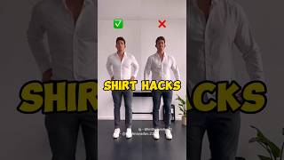 😍😍 Amazing Shirt Hacks for Boys  Men  Shirt Style Tips  Men Fashion [upl. by Lenuahs]