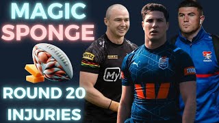 The Magic Sponge Podcast  Round 20 NRL injuries  State of Origin 3 review [upl. by Ahsetan]