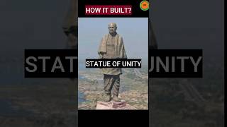 Statue of unity in hindi shorts  world tallest statue How it was built  testified Technology [upl. by Flowers]