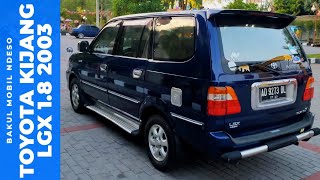 Toyota kijang LGX 18 mt 2003  kijang kapsul  istimewa  kijang memang tiada duanya  7k [upl. by Mcbride]