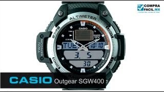 Reloj Casio Outgear SGW400  wwwCompraFacilmx [upl. by Ebsen]