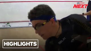 HIGHLIGHTS  Day 3 of the Aon New Zealand Junior Squash Open [upl. by Iolanthe]