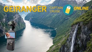 video Noorwegen Geiranger ms Rotterdam cruise vakantie met Captain Cruise en Mister 3 Sixty [upl. by Monreal748]