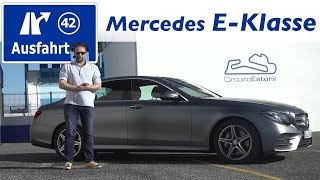 2016 MercedesBenz E 400 4MATIC W213  Fahrbericht der Probefahrt Test Review Ausfahrttv [upl. by Rehpotsihrc]