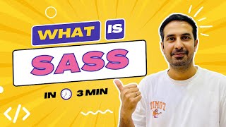 What is SASS Is it new CSS Simple Explanation for Beginners  2023 sass css [upl. by Essilec]