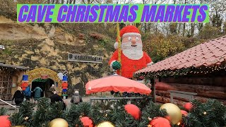 Cave Christmas Markets of Valkenburg  Underground Holiday Magic in the Netherlands [upl. by Thornton]