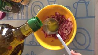 Faire une vinaigrette  Recette au miel  Vinaigrette au miel [upl. by Oiraved]