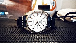 Seiko精工5号超屌的复古宝蓝色表带Seiko 5 SNKL41K1 [upl. by Vaientina]