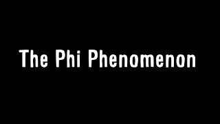 Phi Phenomenon AP Psych Project [upl. by Jelene]