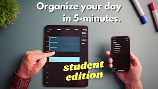 How I Organize My Busy Schedule Student Edition [upl. by Eggett]