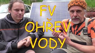 Fotovoltaický ohřev vody s Ampérákem [upl. by Nanreit]