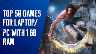 50 Best Game for PC or Laptop With 1 GB RAM  Potato amp LowEnd Games [upl. by Reitrac]