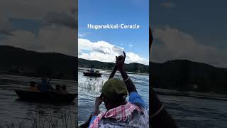 Coracle Journey ⭐️ coracleride hogenakkalwaterfalls bangalore nature travel explore [upl. by Geoffrey]