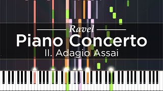 Ravel Piano Concerto in G II Adagio assai  Alicia de Larrocha [upl. by Ernst]