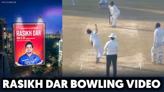 IPL 2025  Rasikh Salam Dar sold to RCB  Rasikh Salam Dar Bowling Video [upl. by Imaj750]