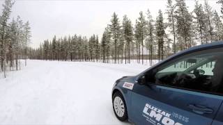 Bridgestone showcased its new winter tyre with a spectacular event [upl. by Shell]