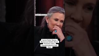 Carrie Fisher Shares Humorous Details About Princess Leias Transformation In Star Wars trending [upl. by Caputto]