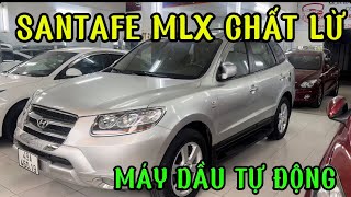 Santafe Mlx Máy Dầu Số Tự Động Nhập Hàn Quốc Đi Êm Mượt Như Xe Lướt [upl. by Anilrac]