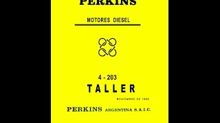 Manual Perkins 4203 6305 6354 reparación completa Handbook Perkins [upl. by Kcirdahs]