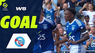 Goal Lebo MOTHIBA 69  RCSA RC STRASBOURG ALSACE  MONTPELLIER HÉRAULT SC 22 2324 [upl. by Parish]