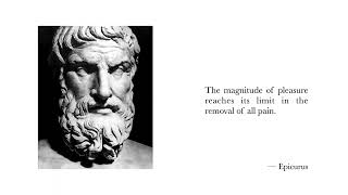 Epicurus on Pleasure [upl. by Oihsoy]