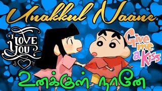 Unakkul Naane Remix Shinchan Version [upl. by Yblek]