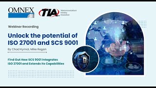 Unlock the benefits and efficiencies of implementing ISO 27001 and SCS 9001 together  Webinar [upl. by Cromwell500]