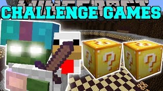 Minecraft CHICKEN JOCKEY CHALLENGE GAMES  Lucky Block Mod  Modded MiniGame [upl. by Gombach]