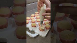 Piping 101 How to Pipe Buttercream Like a Pro shorts piping cupcakes [upl. by Sinnal]