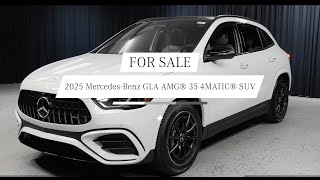 STK  M24397  2025 MercedesBenz GLA AMG® 35 4MATIC® SUV Scottsdale Gilbert [upl. by Nnylrac]