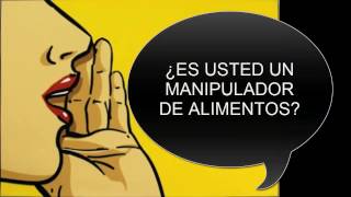 HIGIENE Y MANIPULACION DE ALIMENTOS 1 [upl. by Torin377]