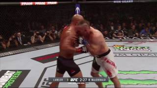 Robbie Lawler vs Rory MacDonald Bloody Highlights [upl. by Sorkin]