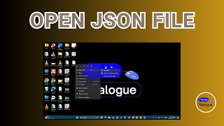 How to Open JSON File [upl. by Halyhs]