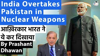 India FINALLY has more Nuclear Weapons than Pakistan  First time in 20 Years this happened [upl. by Loring]