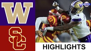 5 Washington vs 20 USC Highlights  Week 10  2023 College Football Highlights [upl. by Allemat]