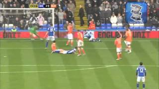 Bcfc Vs Blackpool Highlights 2010 HD 20 [upl. by Volotta323]