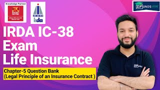 IRDA Exam Mock Test5  IC38 Mock Test 2022  LIC Agent Exam Preparation [upl. by Noreik]