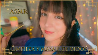 ⭐ASMR Limpieza de Oídos Sub Roleplay en Español Soft Spoken [upl. by Valerlan776]