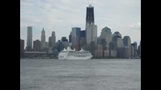 Azamara Journey departs New York on Titanic memorial voyage  part 3 [upl. by Ddet]