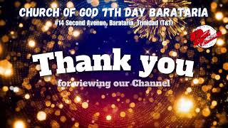 Church of God 7th Day Barataria 17th August 2024  Evening Session [upl. by Ann-Marie]