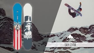 Burton  Easy Livin 20152016  snowboard par Snowleader [upl. by Elwin]